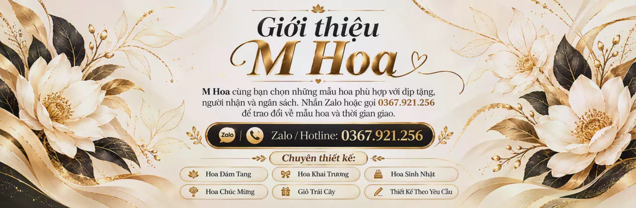 Ảnh bìa Shop hoa tươi Xã Thanh Tùng Cà Mau - Hoa đẹp theo ý bạn